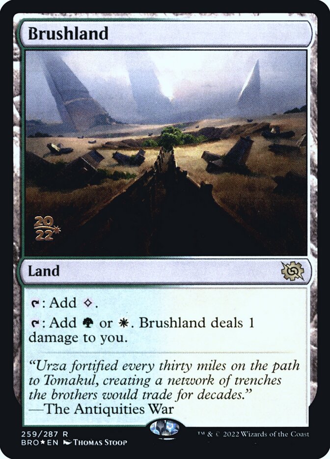 Brushland (The Brothers' War Promos #259s)