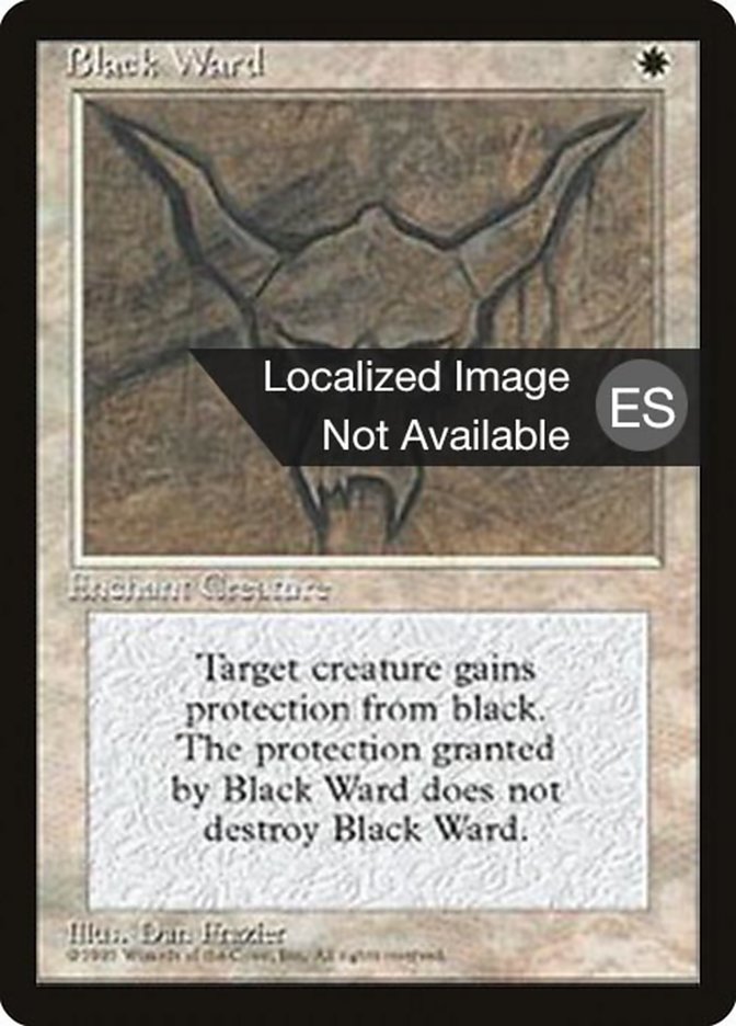 Black Ward (Fourth Edition Foreign Black Border #8)