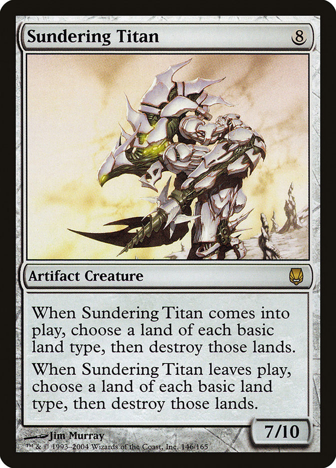 Sundering Titan (Darksteel #146)