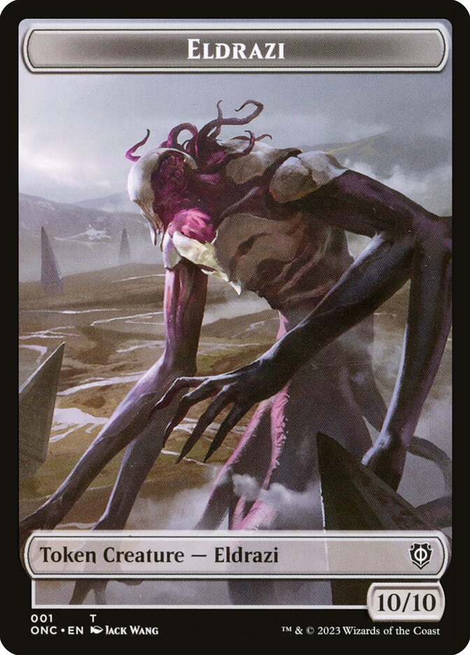 Eldrazi (Phyrexia: All Will Be One Commander Tokens #1)