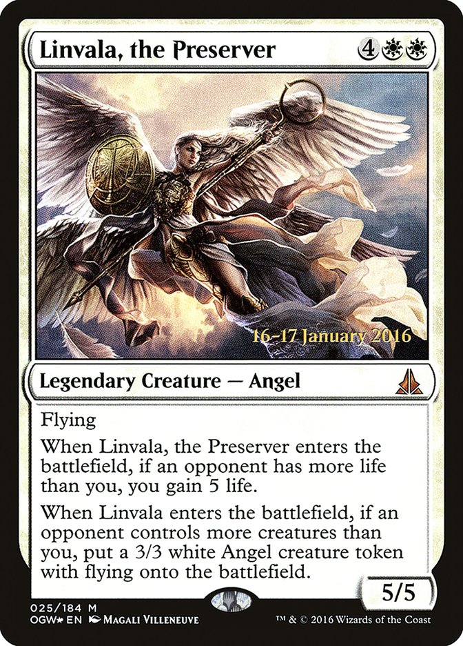 Linvala, the Preserver (Oath of the Gatewatch Promos #25s)