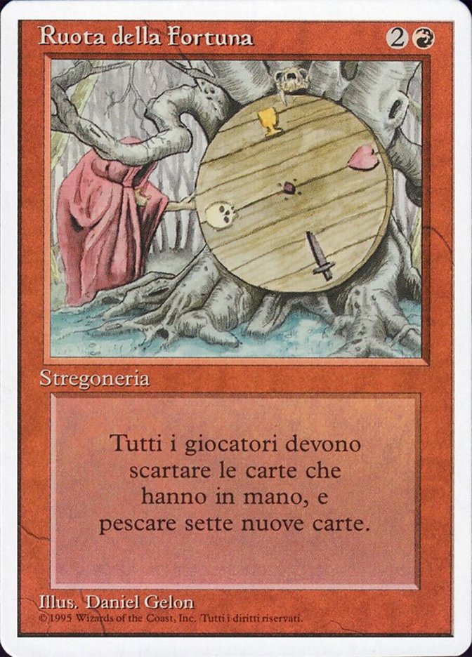 Ruota della Fortuna (Wheel of Fortune) · Revised Edition (3ED) #185 ·  Scryfall Magic The Gathering Search