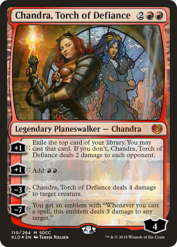 Chandra, Torch of Defiance (San Diego Comic-Con 2018 #110)