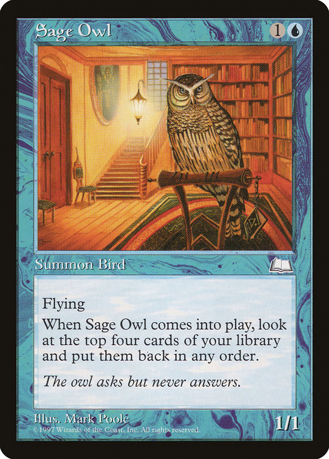 Sage Owl (Weatherlight #52)