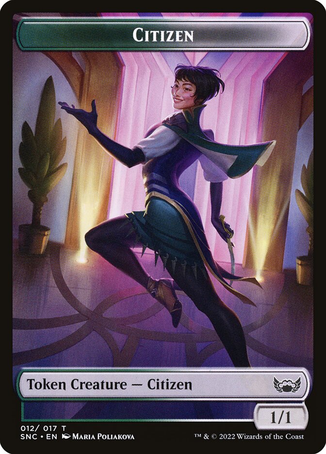 Citizen (Streets of New Capenna Tokens #12)