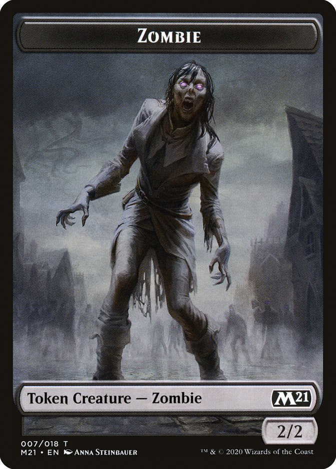Zombie (Core Set 2021 Tokens #7)