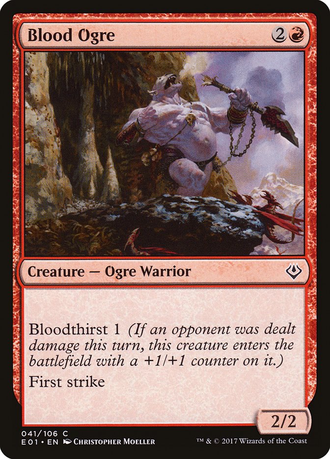 Blood Ogre (Archenemy: Nicol Bolas #41)