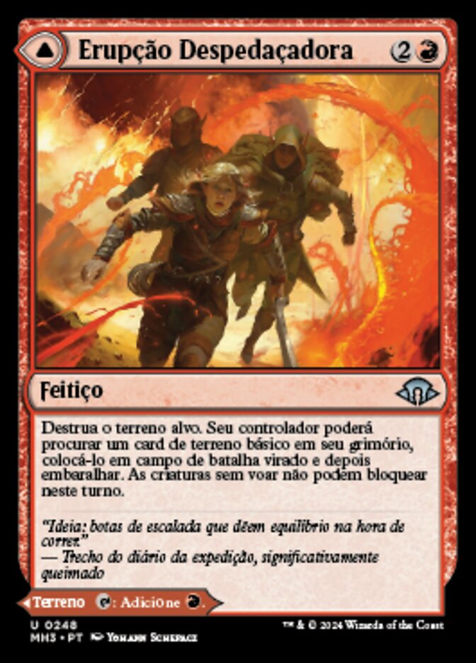 Sundering Eruption // Volcanic Fissure (Modern Horizons 3 #248)