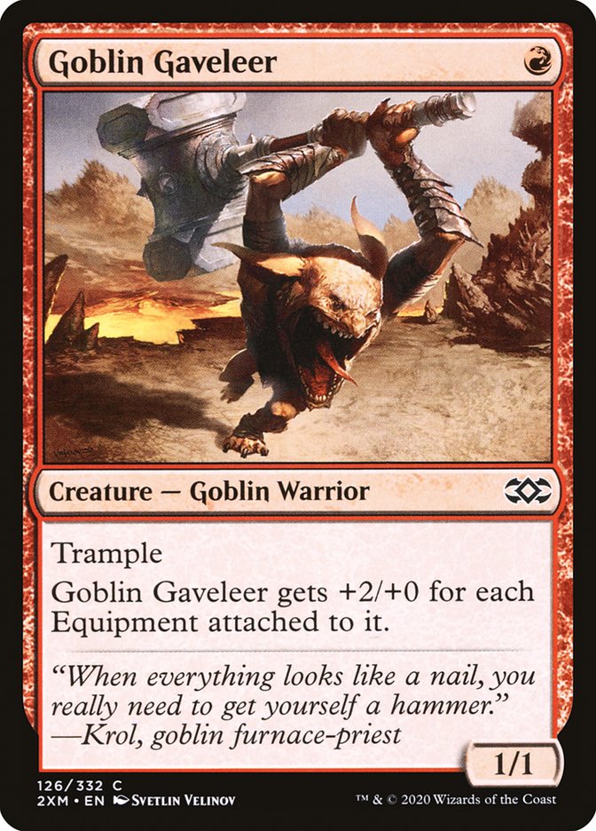 Goblin Gaveleer (Double Masters #126)