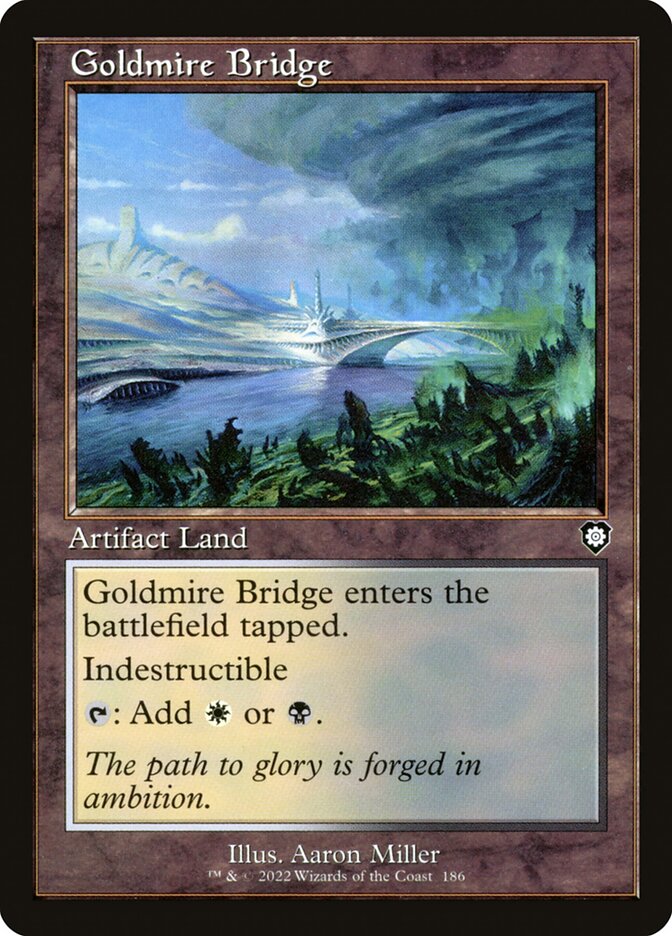 Goldmire Bridge (The Brothers' War Commander #186)