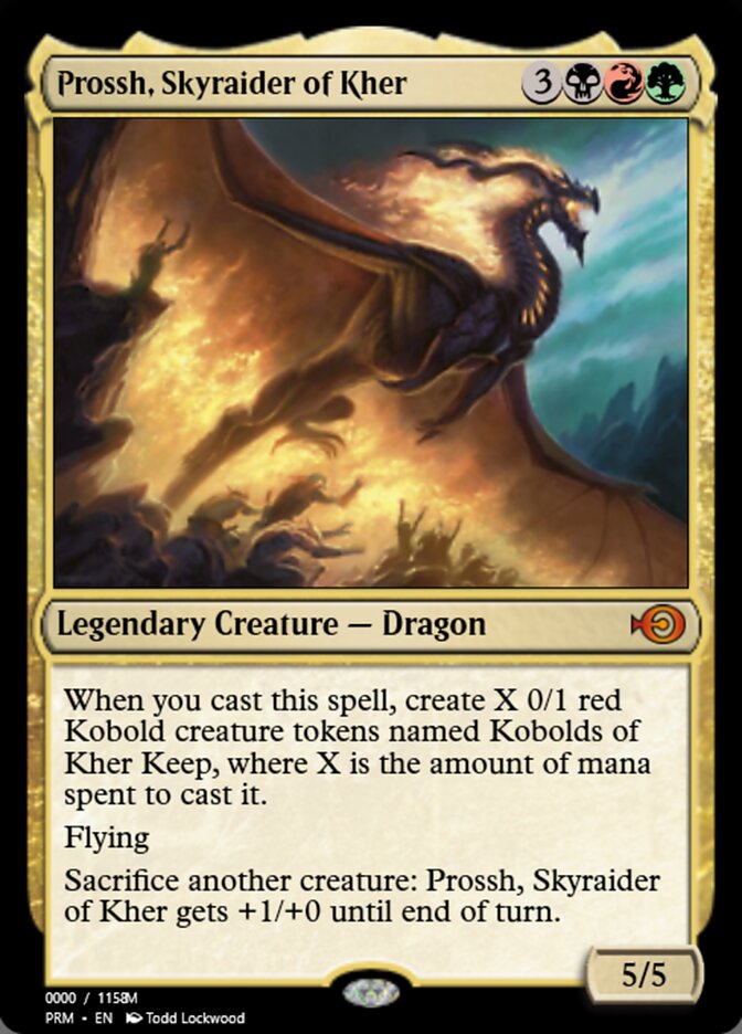 Prossh, Skyraider of Kher (Magic Online Promos #86194)
