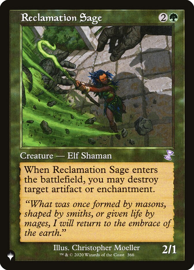 Reclamation Sage (The List #TSR-366)