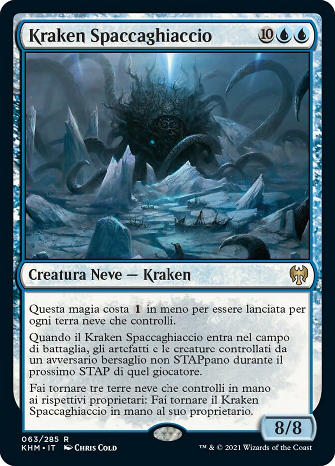 Kraken Spaccaghiaccio (Icebreaker Kraken) · Kaldheim (KHM) #63 · Scryfall  Magic The Gathering Search