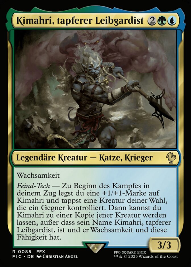 Kimahri, tapferer Leibgardist