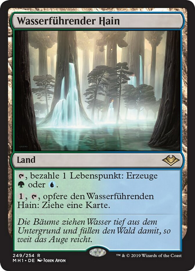 Wasserführender Hain