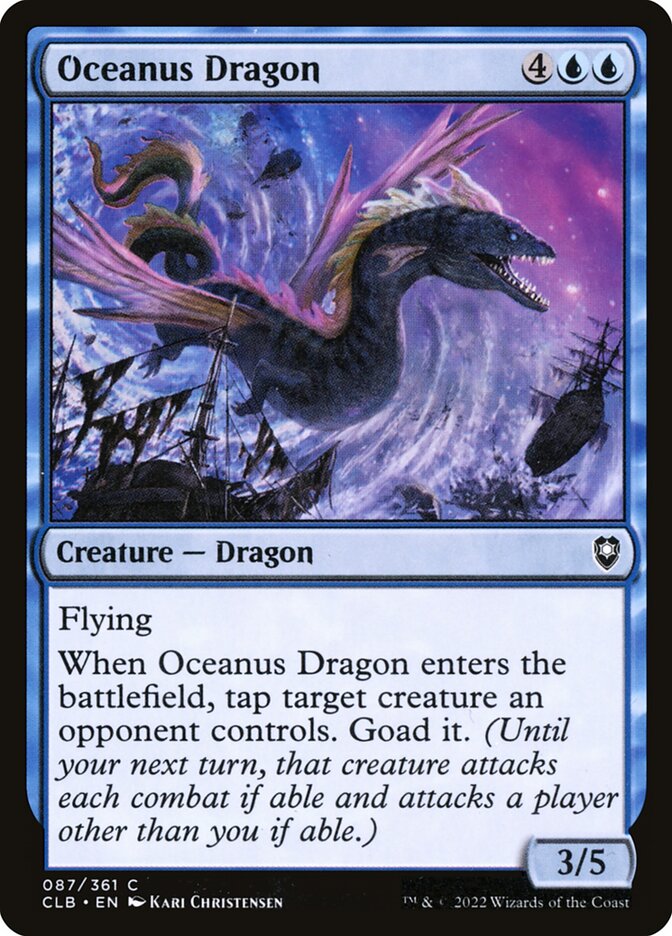 Oceanus Dragon (Commander Legends: Battle for Baldur's Gate #87)