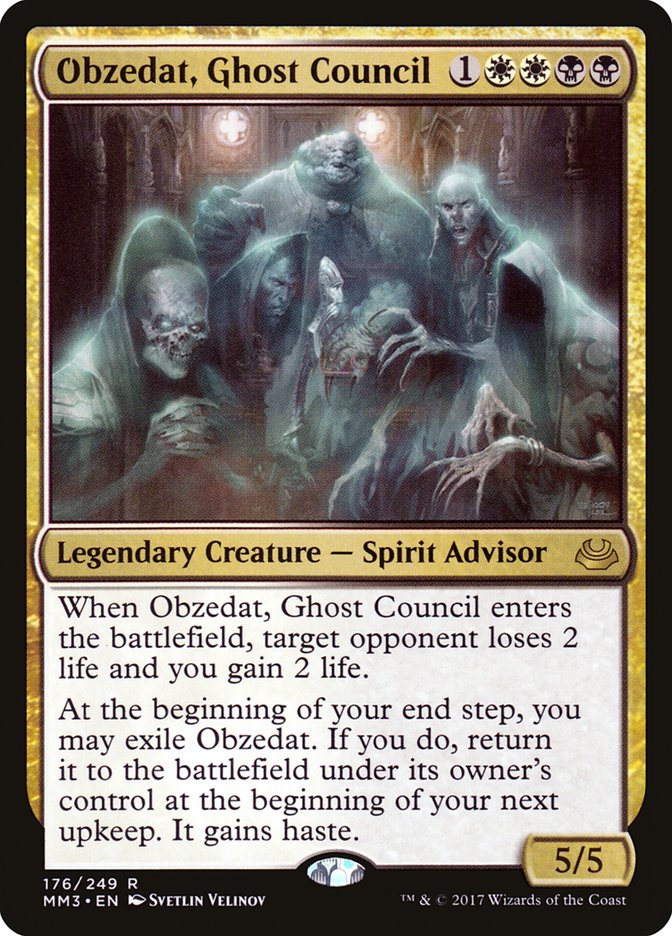 Obzedat, Ghost Council (Modern Masters 2017 #176)