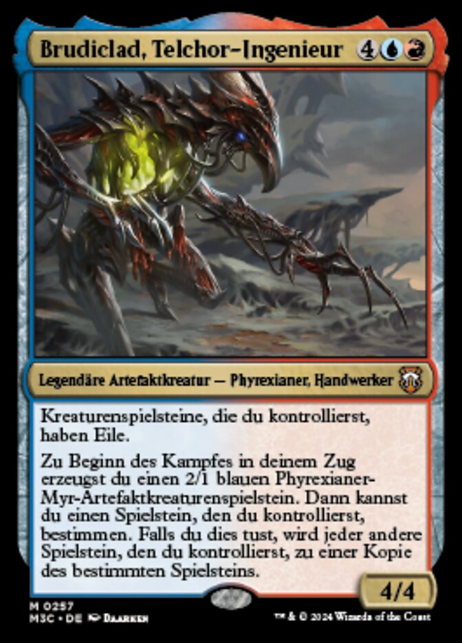 Brudiclad, Telchor Engineer (Modern Horizons 3 Commander #257)