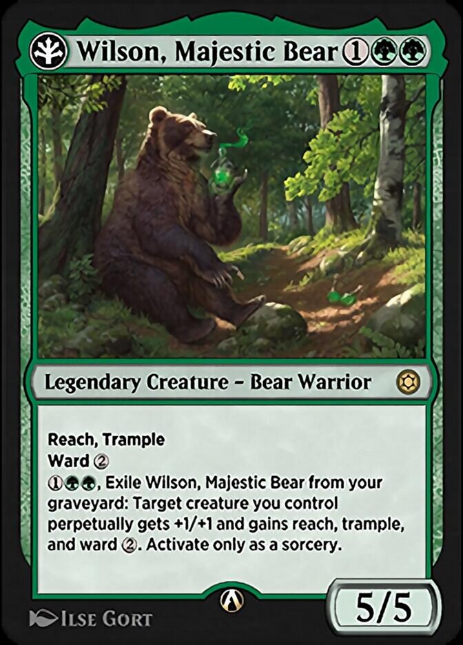 Wilson, Majestic Bear (Alchemy Horizons: Baldur's Gate #19g)
