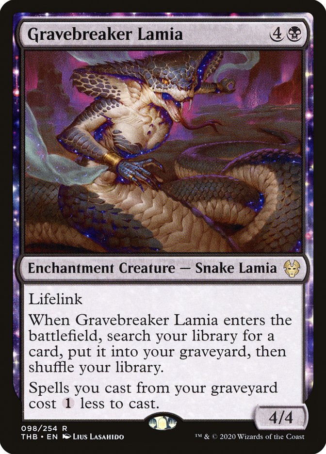 Gravebreaker Lamia (Theros Beyond Death #98)