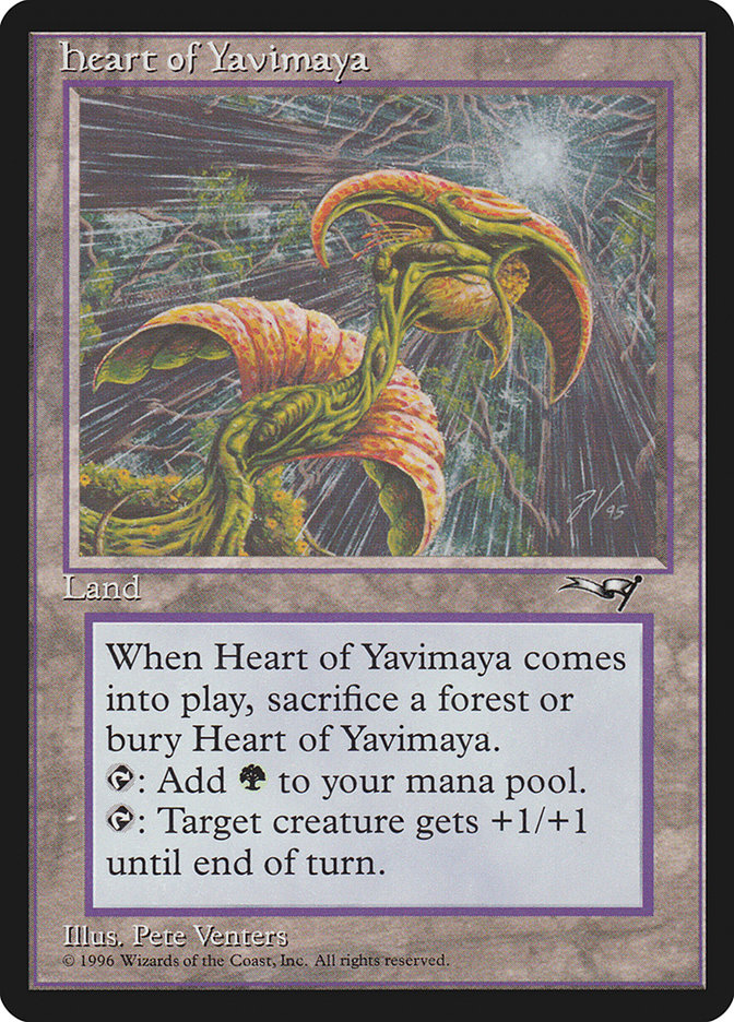 Heart of Yavimaya (Alliances #138)