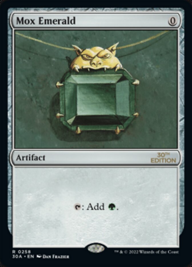 Mox Emerald (30th Anniversary Edition #258)