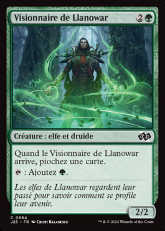 Visionnaire de Llanowar