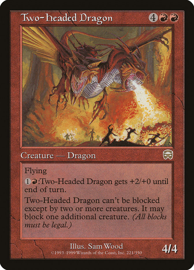 Two-Headed Dragon (Mercadian Masques #221)