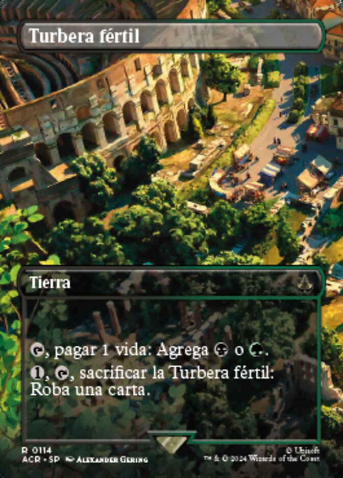 Turbera fértil