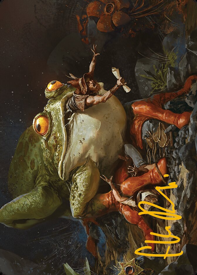 Rampant Frogantua // Rampant Frogantua (Modern Horizons 3 Art Series #32)