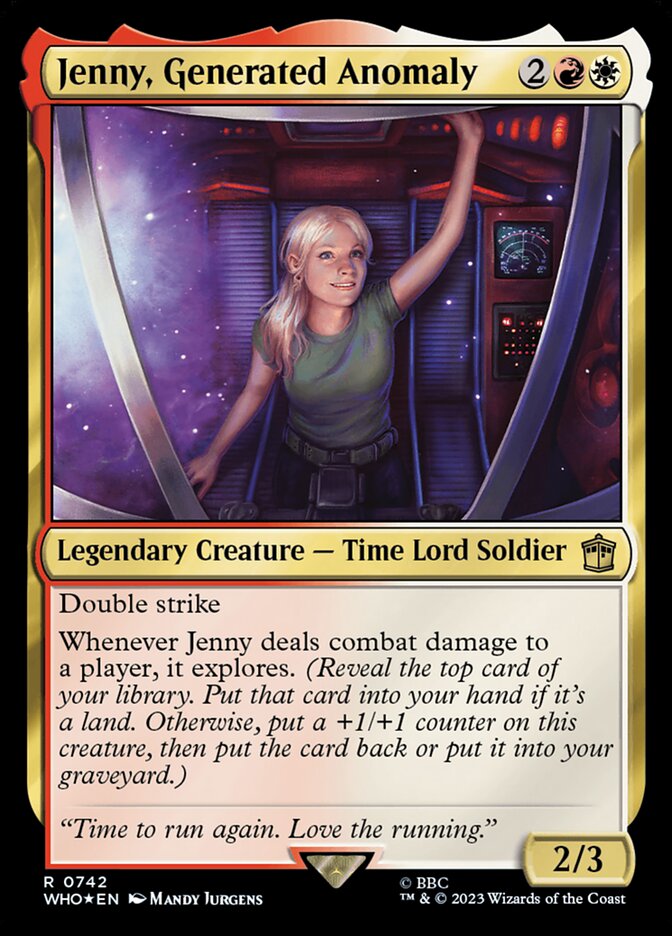 Jenny, Generated Anomaly (Doctor Who #742)