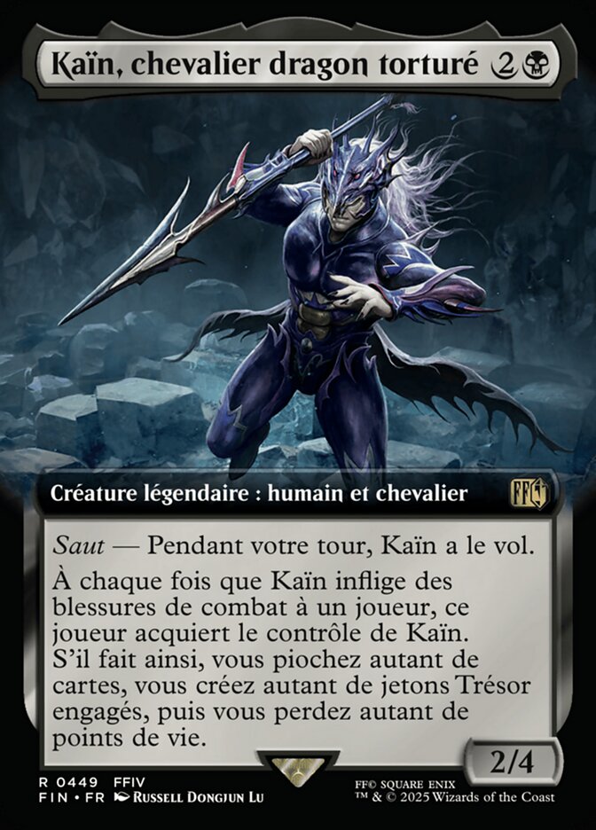 Kaïn, chevalier dragon torturé