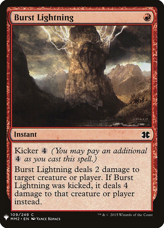 Burst Lightning (The List #MM2-109)