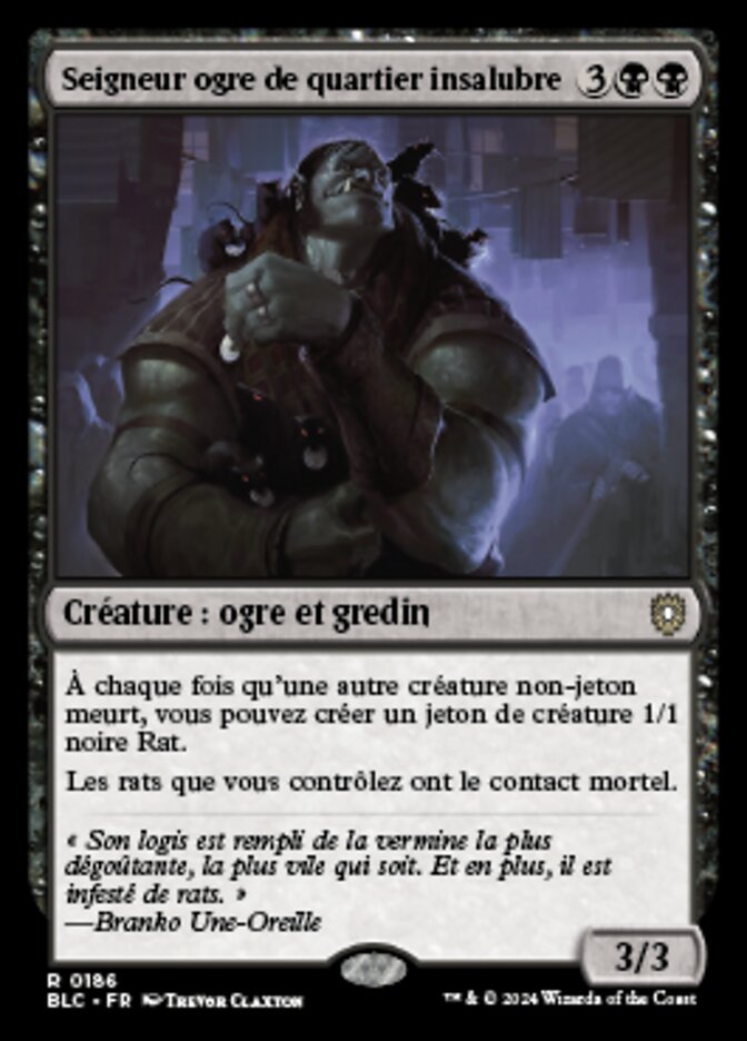 Ogre Slumlord (Bloomburrow Commander #186)