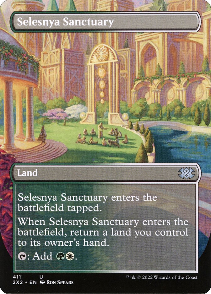 Selesnya Sanctuary (Double Masters 2022 #411)