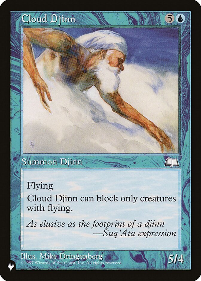 Cloud Djinn (The List #WTH-36)