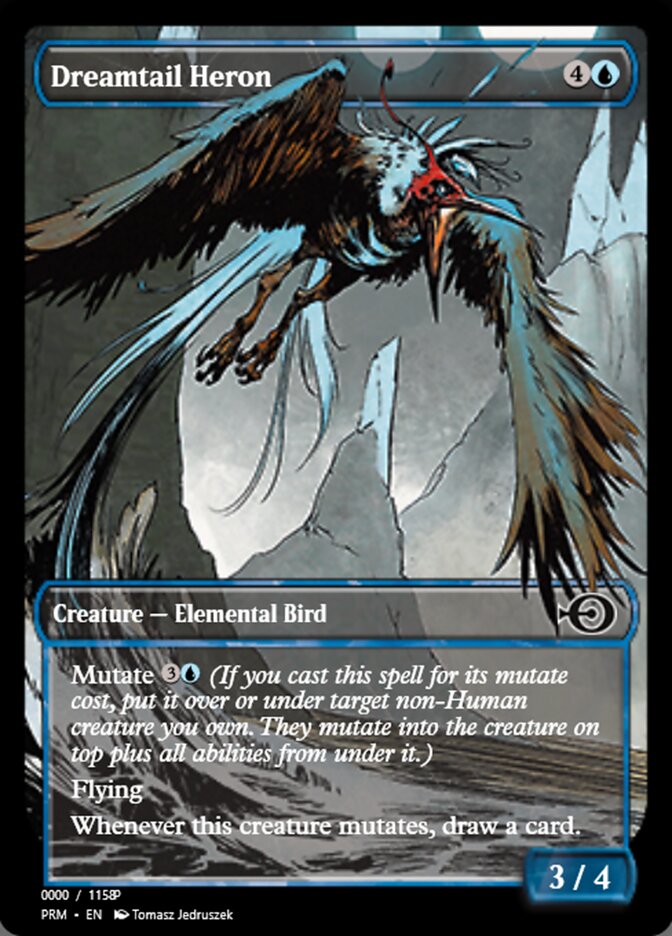 Dreamtail Heron (Magic Online Promos #80957)