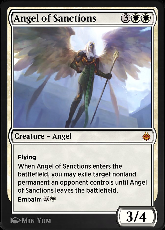 Angel of Sanctions (Amonkhet Remastered #1)
