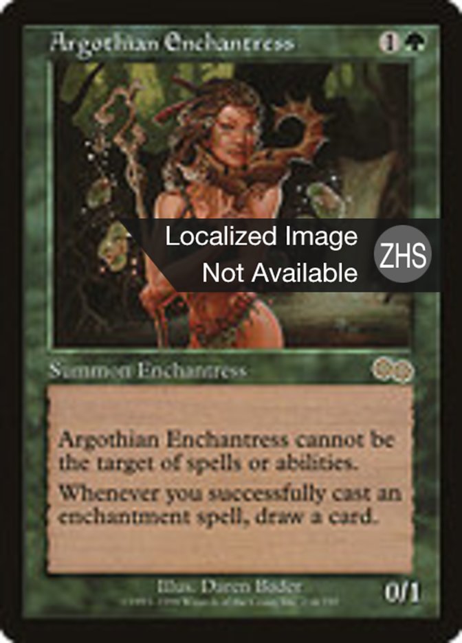 Argothian Enchantress (Urza's Saga #234)