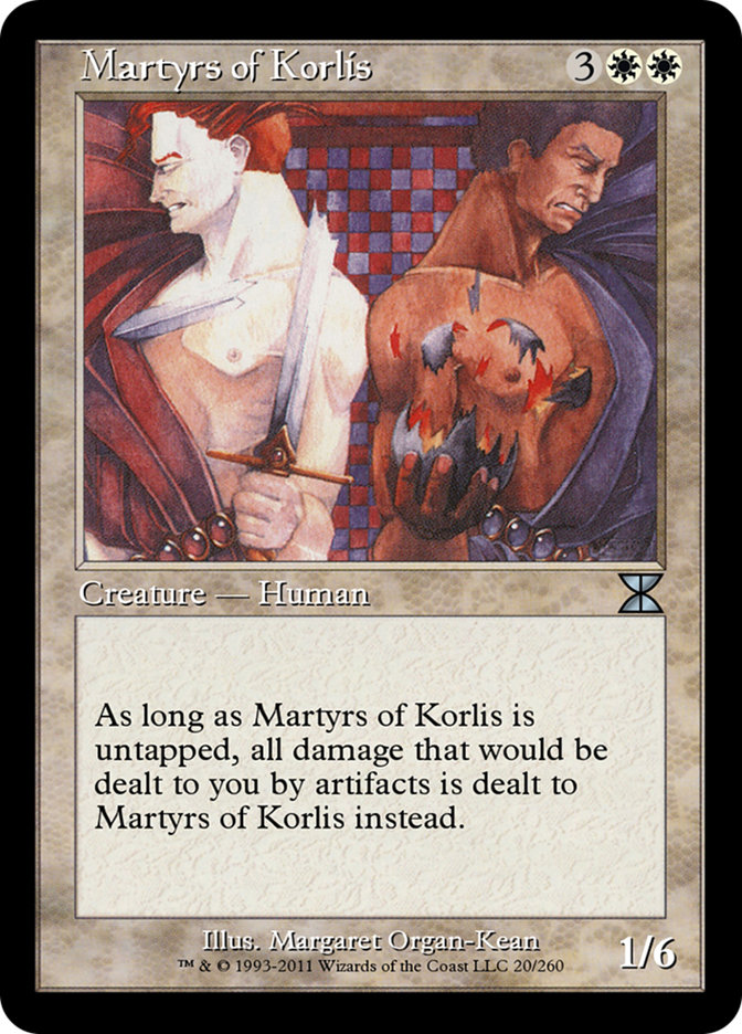 Martyrs of Korlis (Masters Edition IV #20)