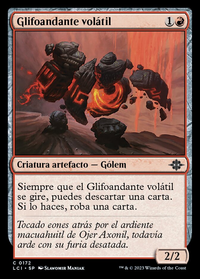 Glifoandante volátil