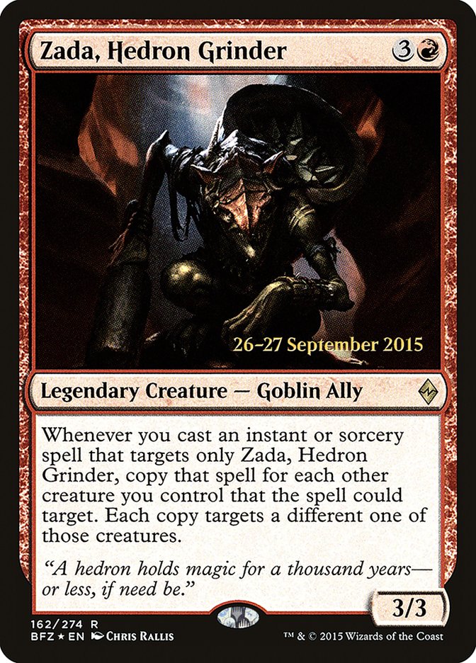 Zada, Hedron Grinder (Battle for Zendikar Promos #162s)