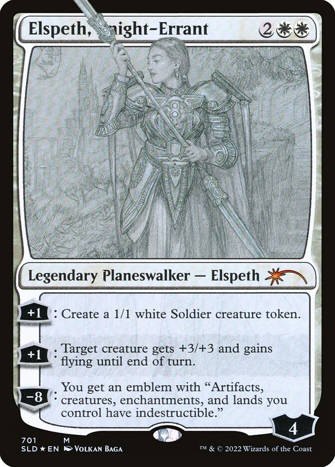 Elspeth, Knight-Errant (Secret Lair Drop #701)