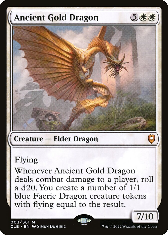 Ancient Brass Dragon Printings, Prices, and Variations - mtg