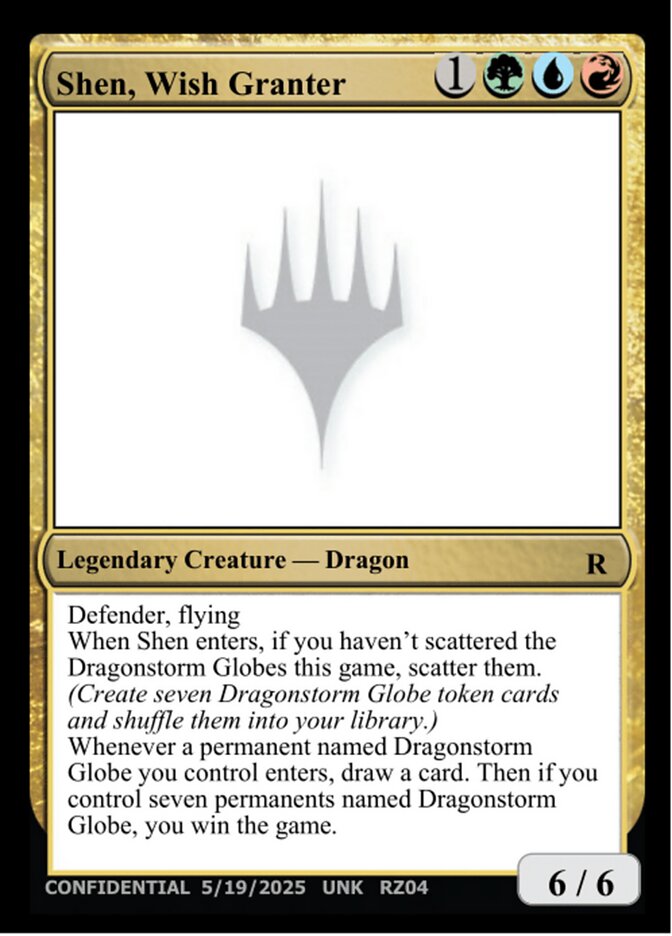 Shen, Wish Granter MTG card