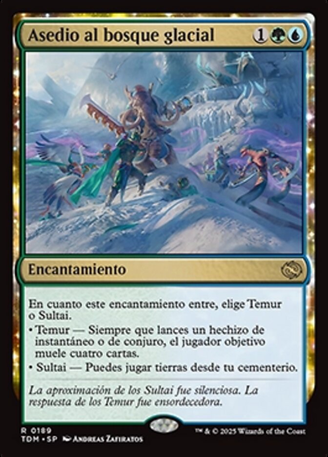 Asedio al bosque glacial