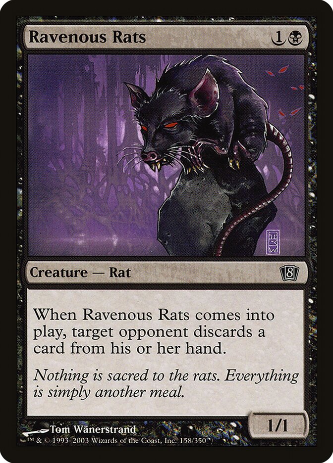 Ravenous Rats (Eighth Edition #158★)