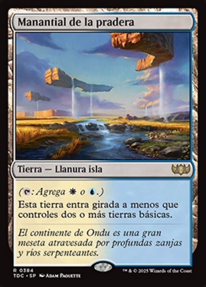 Manantial de la pradera