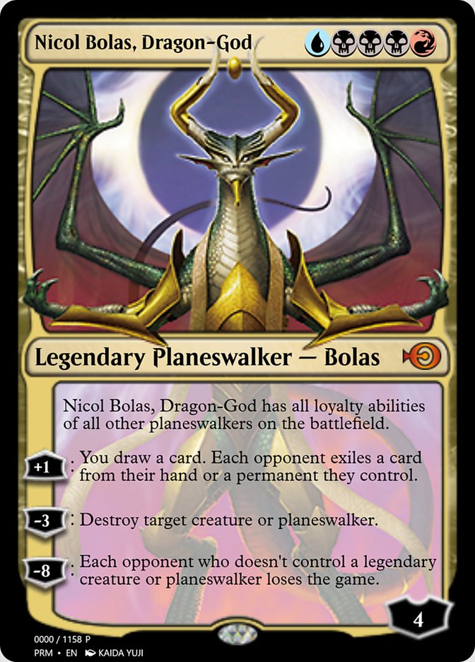 Nicol Bolas, Dragon-God (Magic Online Promos #72281)