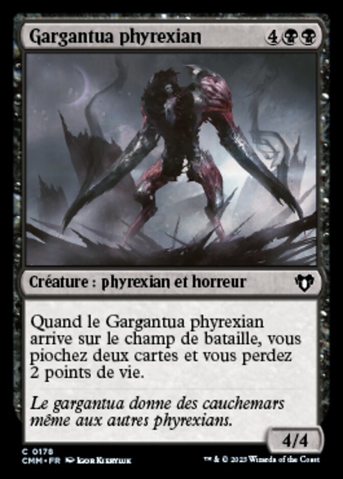 Phyrexian Gargantua (Commander Masters #178)